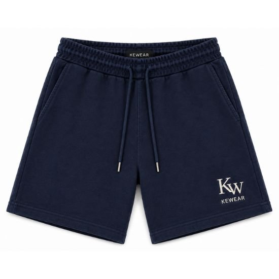 Navy KEWEAR Sweat Shorts